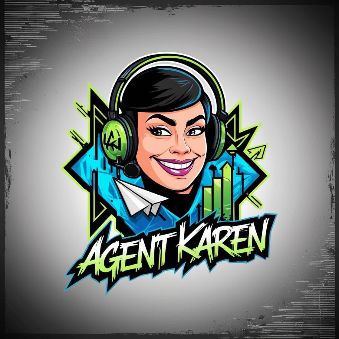 AgentKaren Logo Background